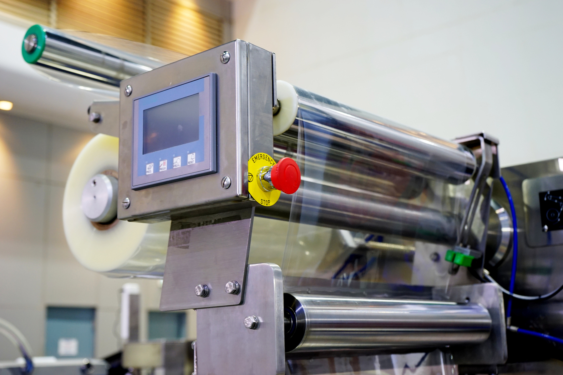 Adhesive tapes seal machine